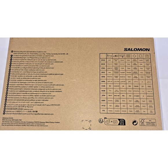 Salomon Speedcross GTX Trail Shoes Mens 10 Sharkskin Black Lemon 475692 NIB - Picture 15 of 16